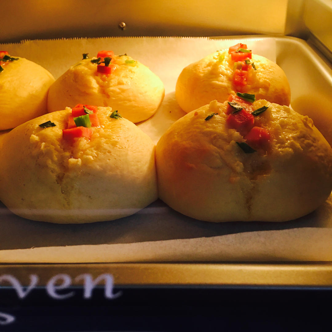 一次发酵，满屋飘香巨好吃的蒜香面包