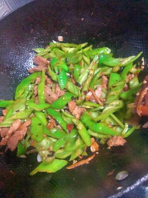 美味下饭菜豆豉辣椒炒肉的做法 步骤5