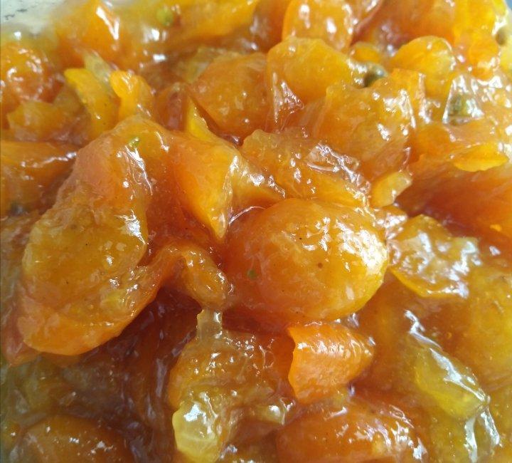 金桔酱润肺止咳化痰疗效好。金桔酱。