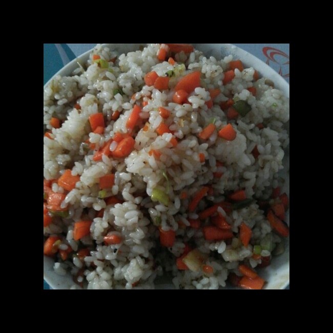 素炒米饭