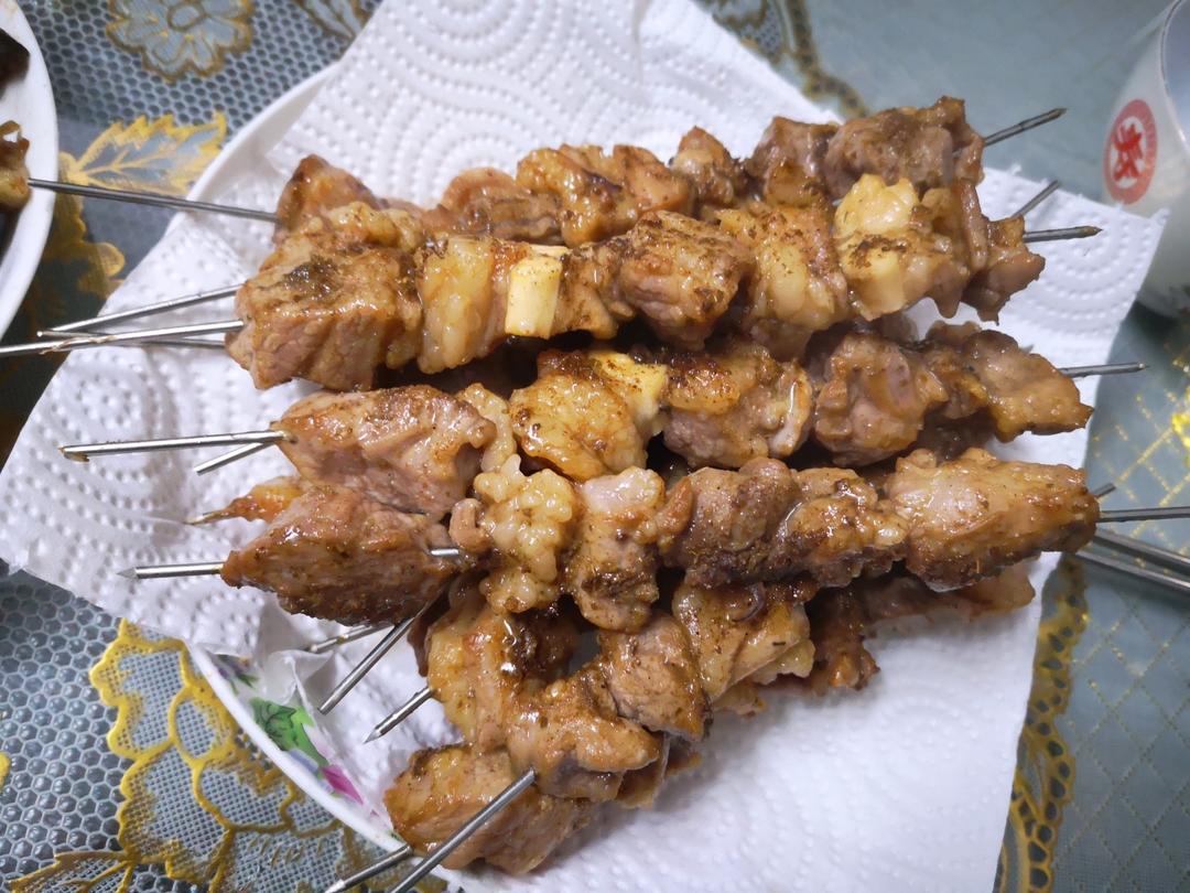 烤羊肉串/孜然羊肉/烤羊排 (烤箱/空气炸锅版)