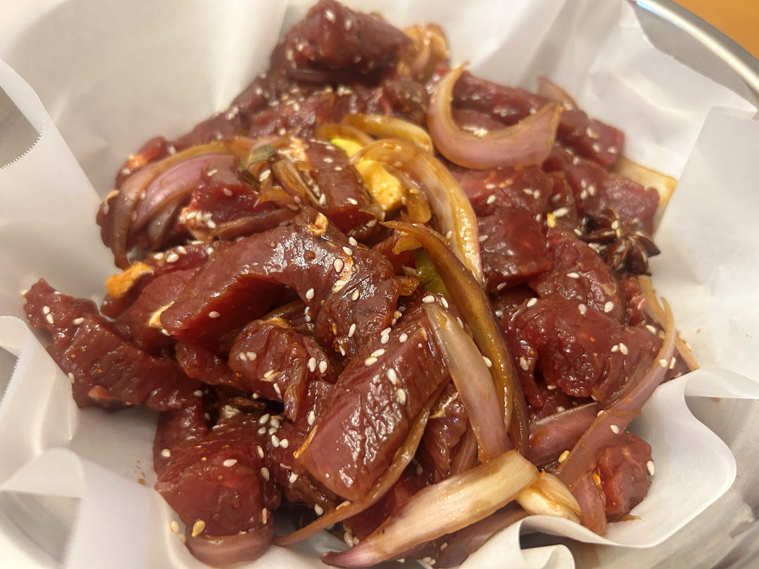 烤箱版 风干牛肉干