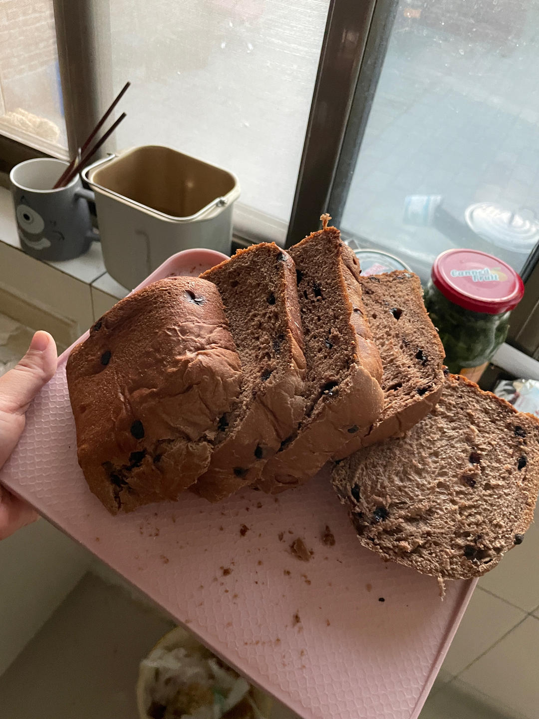 面包机快手巧克力吐司面包