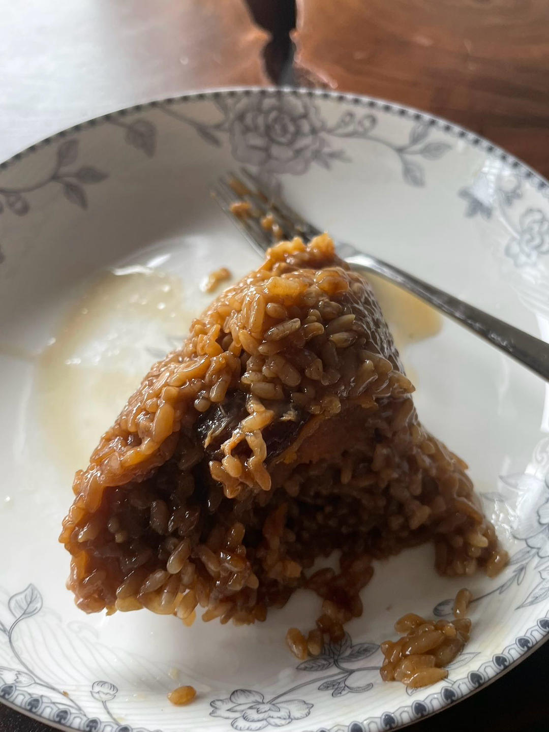 咸蛋黄大肉粽子