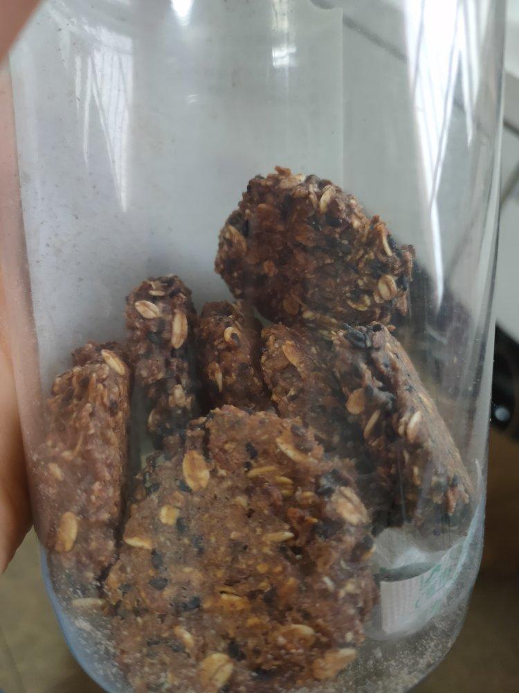 （不喜欢勿尝试 口感偏硬）少糖无油低脂全麦燕麦代餐饼干