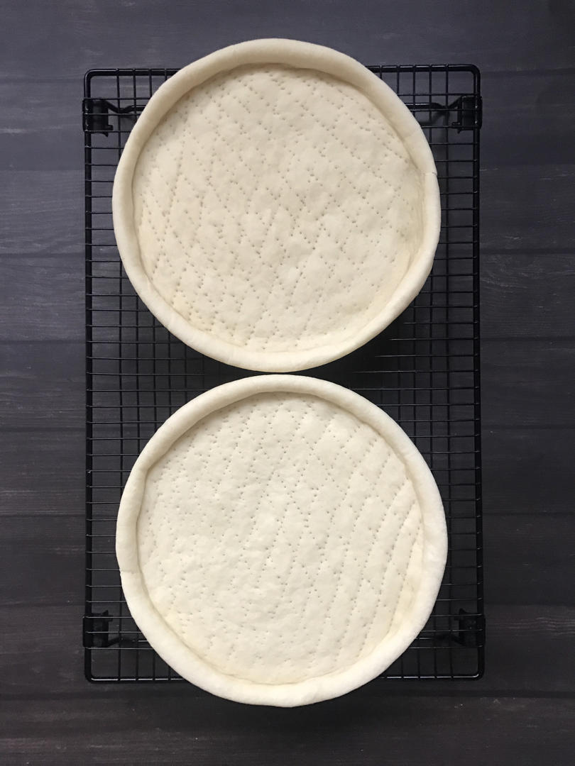 8寸披萨饼皮做法（🉑️厚🉑️薄，🉑️脆🉑️软）4张