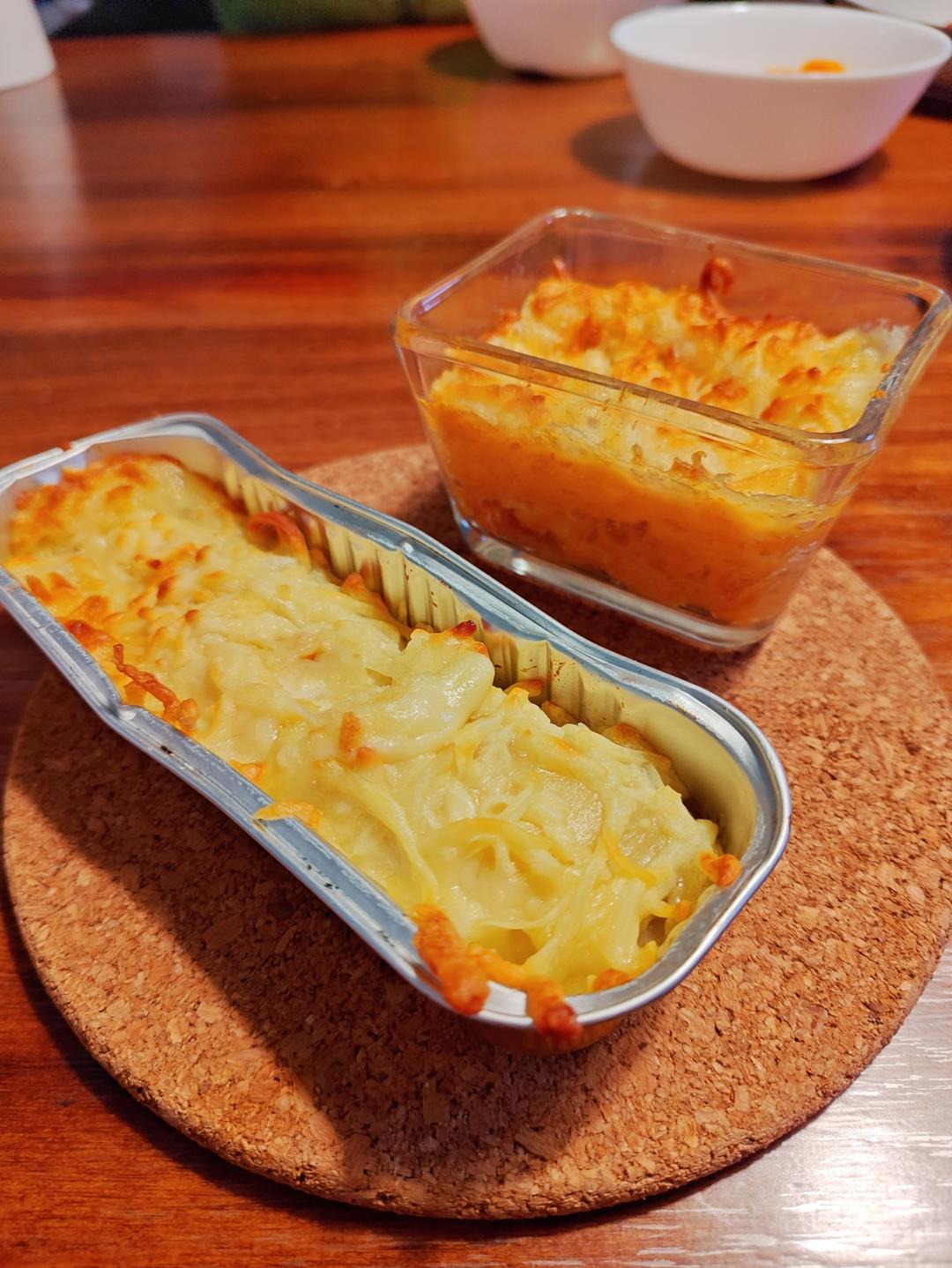 空气炸锅-芝士焗红薯