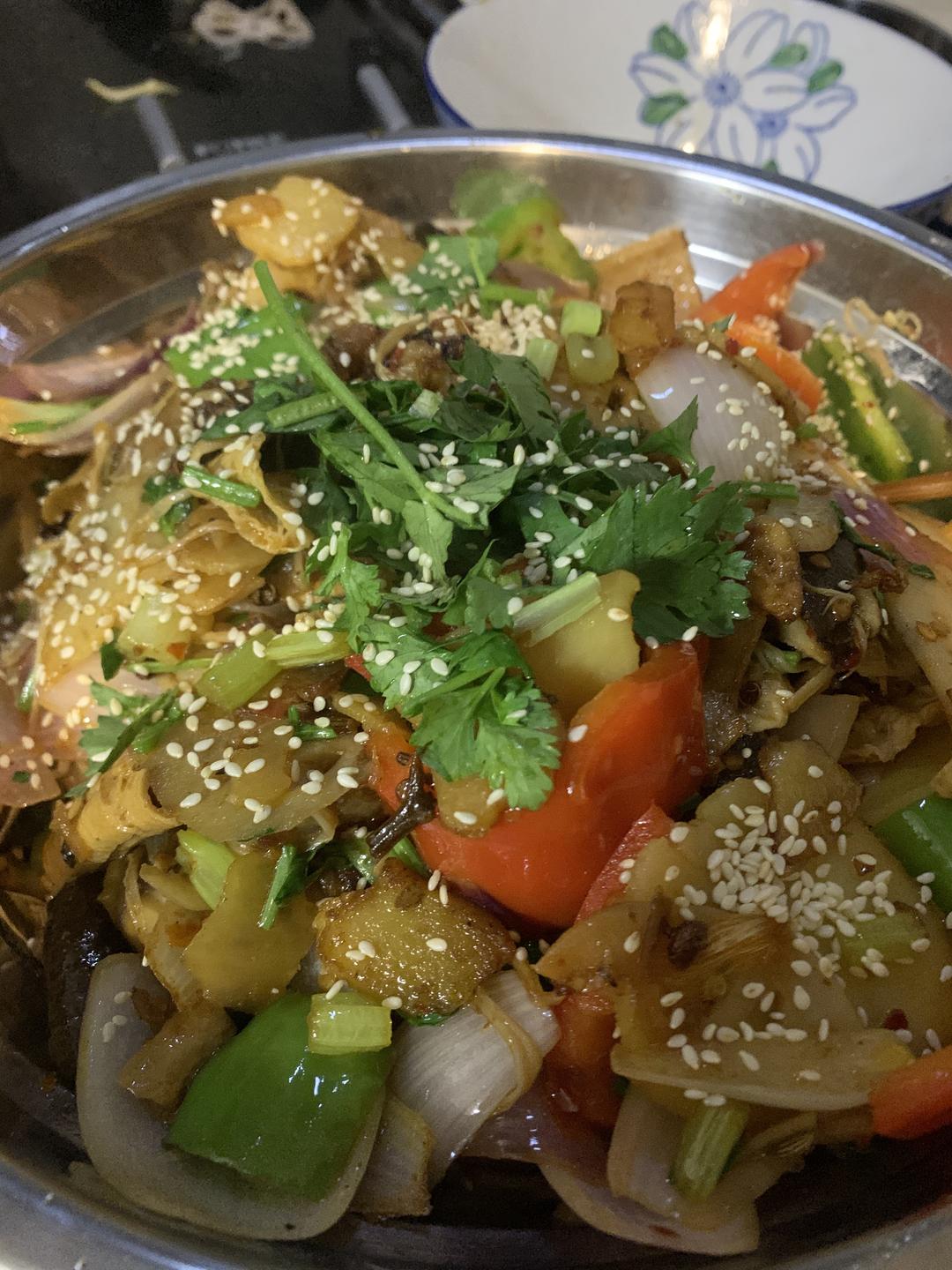 川味干锅排骨/鸡/五花肉/鸡翅