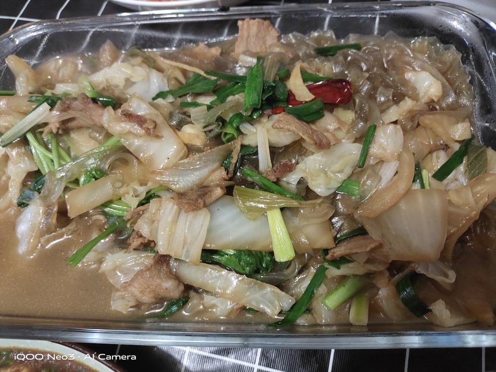 猪肉白菜炖粉条