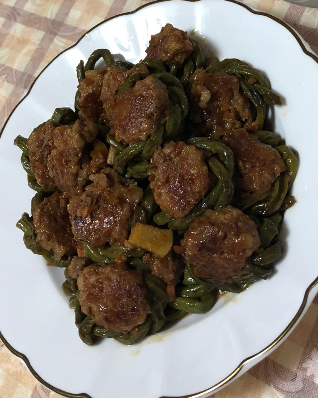 酿豆角