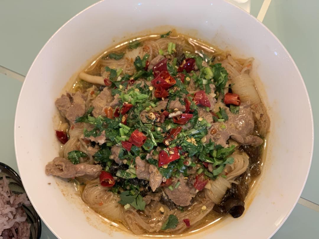 清爽版的水煮肉的做法