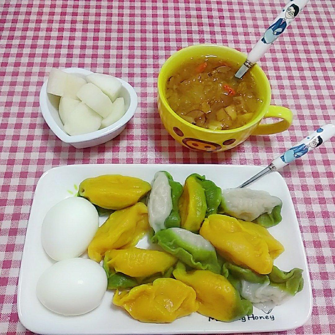 中学生的花样早餐