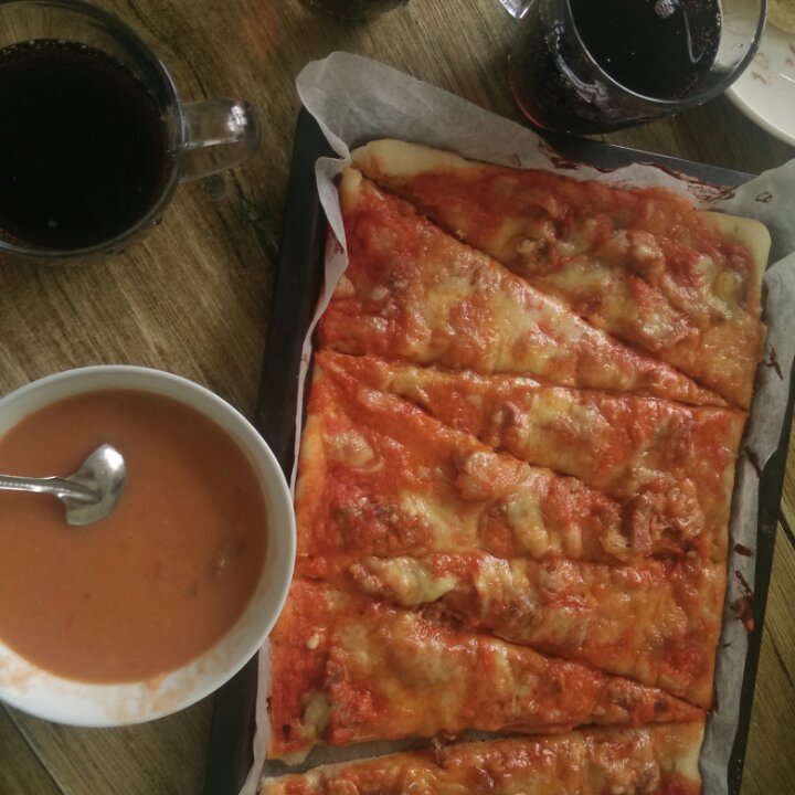 薄底Pizza，亲爱的