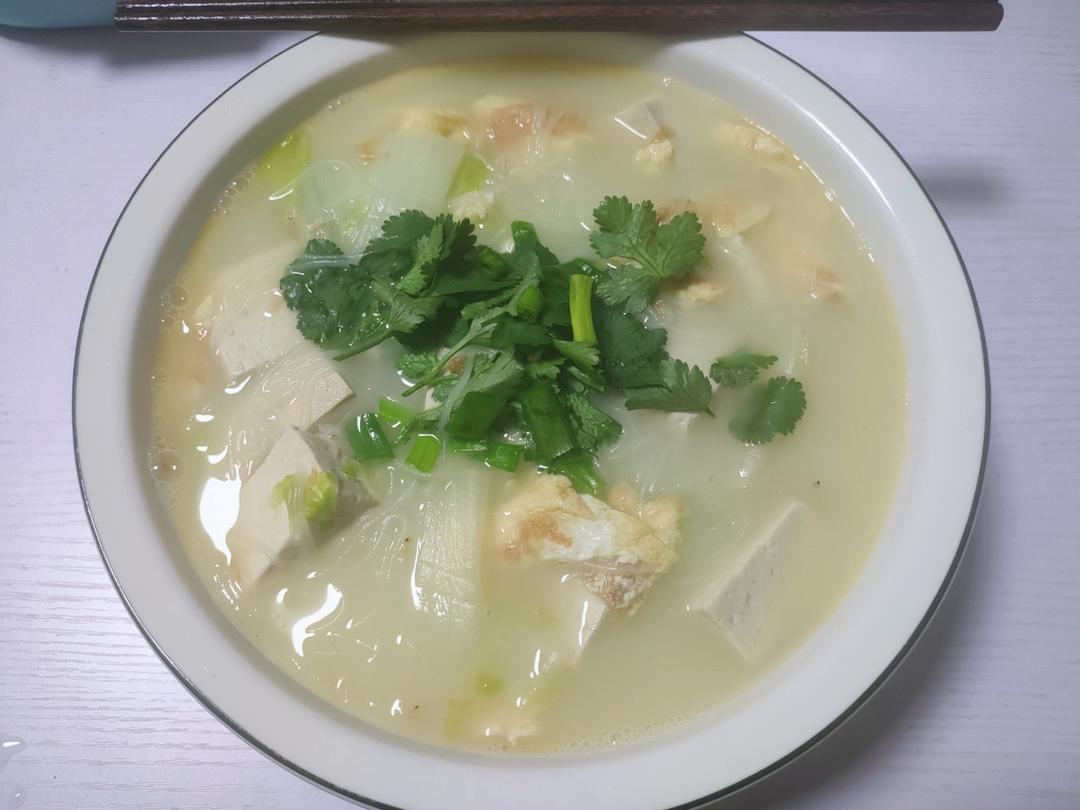 白菜粉丝汤
