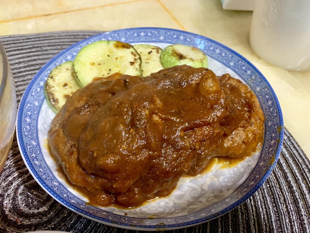 日式汉堡排🍔Hamburger Steak