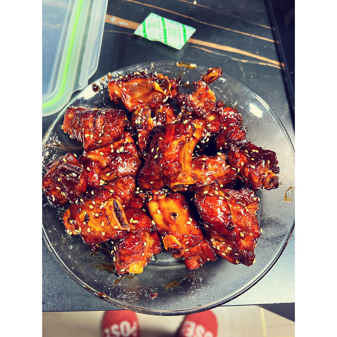 不炒糖色 超简单的糖醋排骨