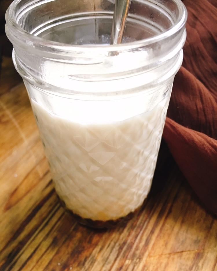 sharon蓝9911做的黑糖珍珠鲜奶