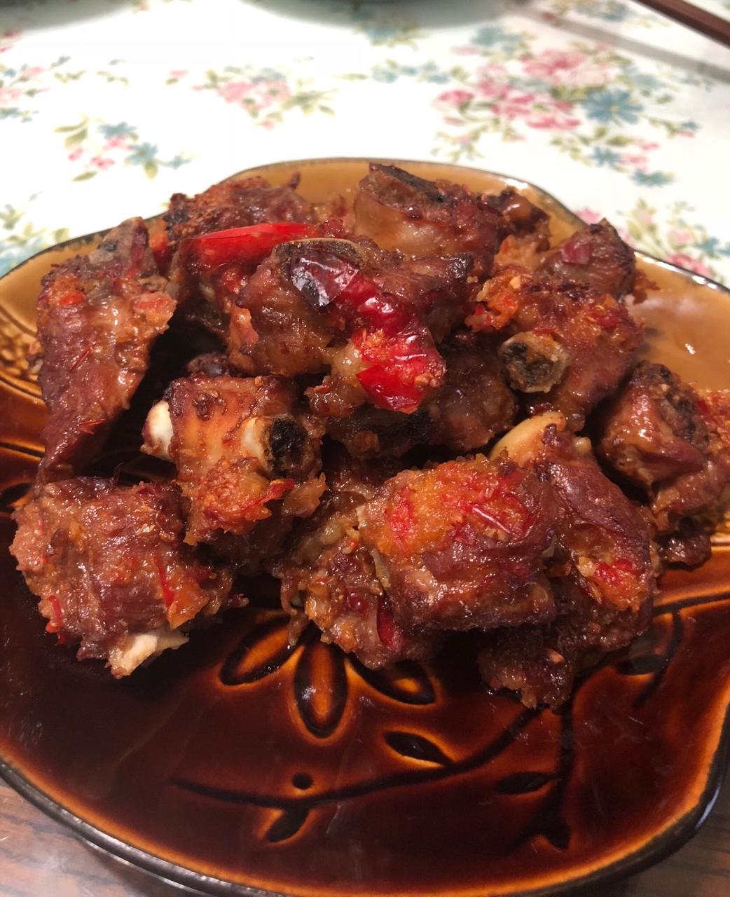 香到骨头里的蒜香排骨（烤箱）