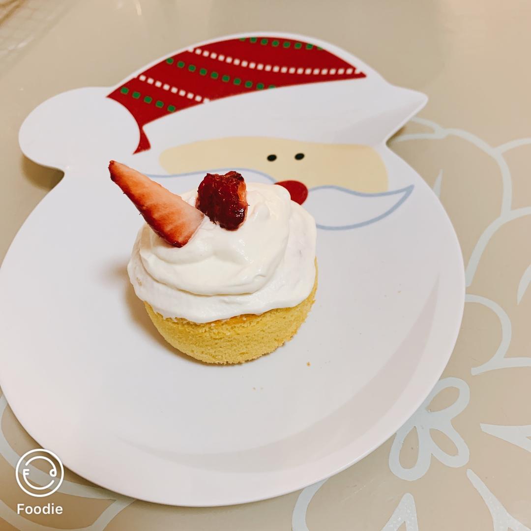 纸杯蛋糕 8寸戚风蛋糕的量