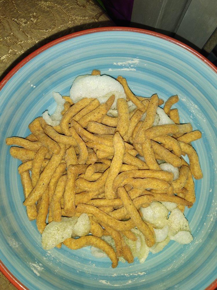 自制零食虾味咪咪条