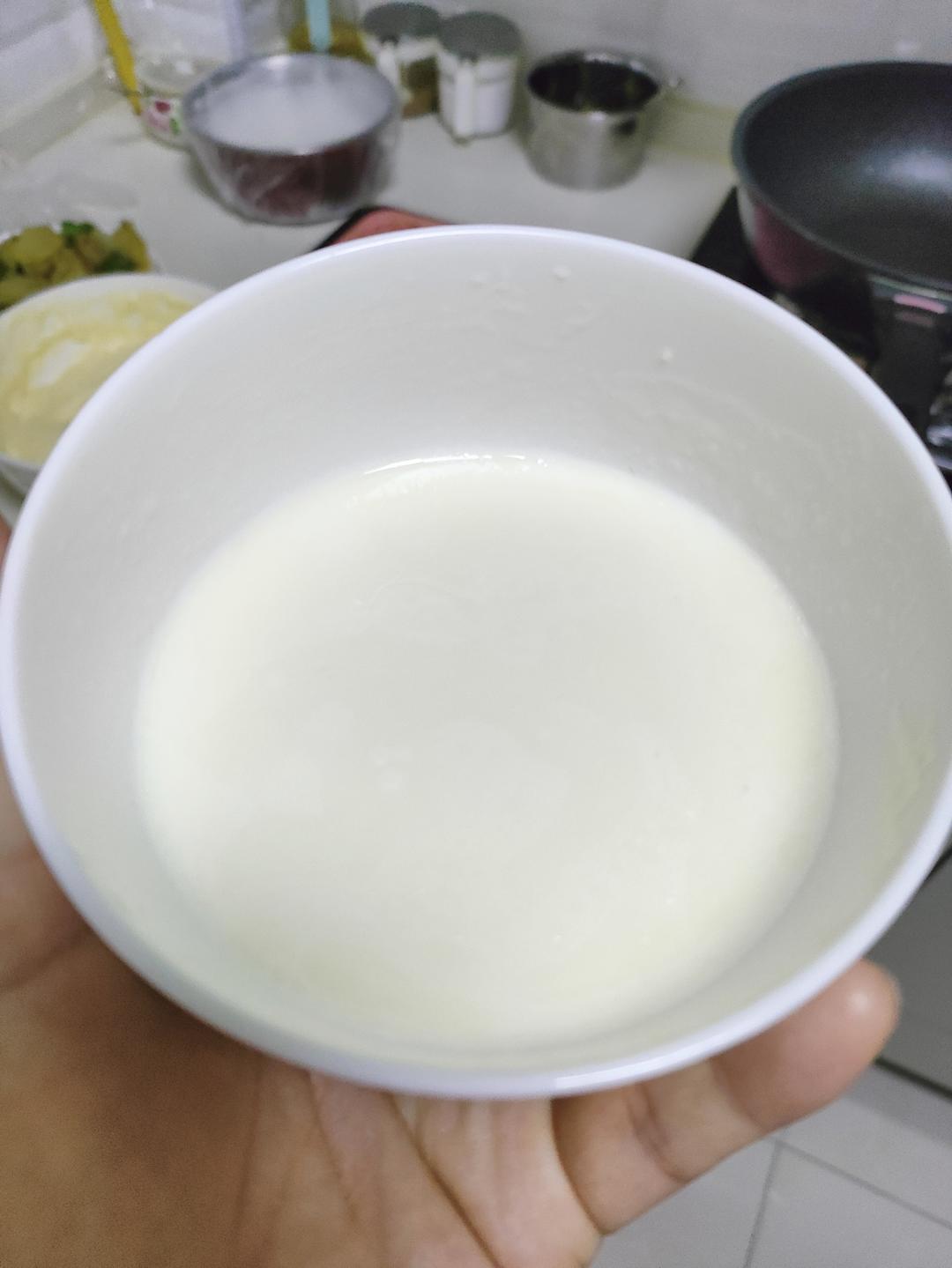 纯奶手撕吐司的做法 步骤1
