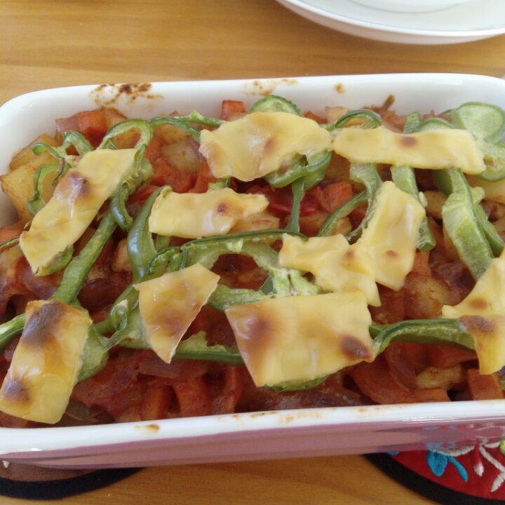 番茄鸡肉浓情焗饭【两人份】