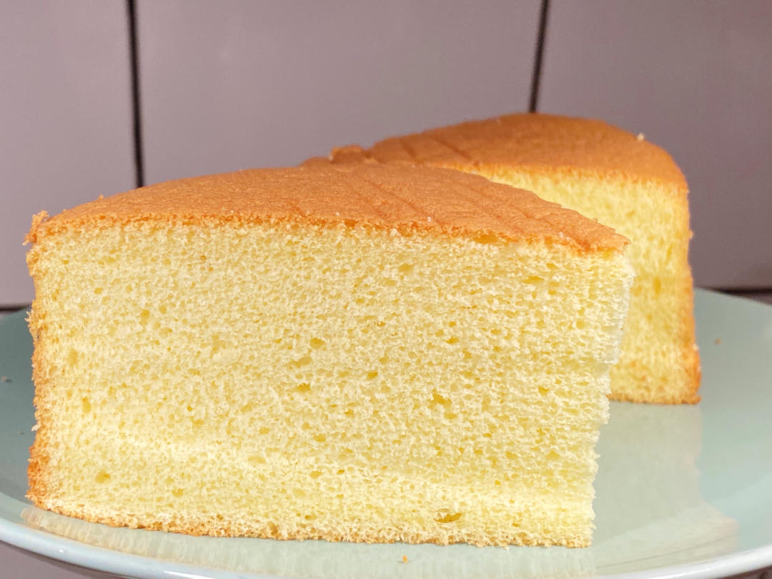 超柔软6寸戚风蛋糕(附8寸配方)零失败 超详细‼️含操作视频