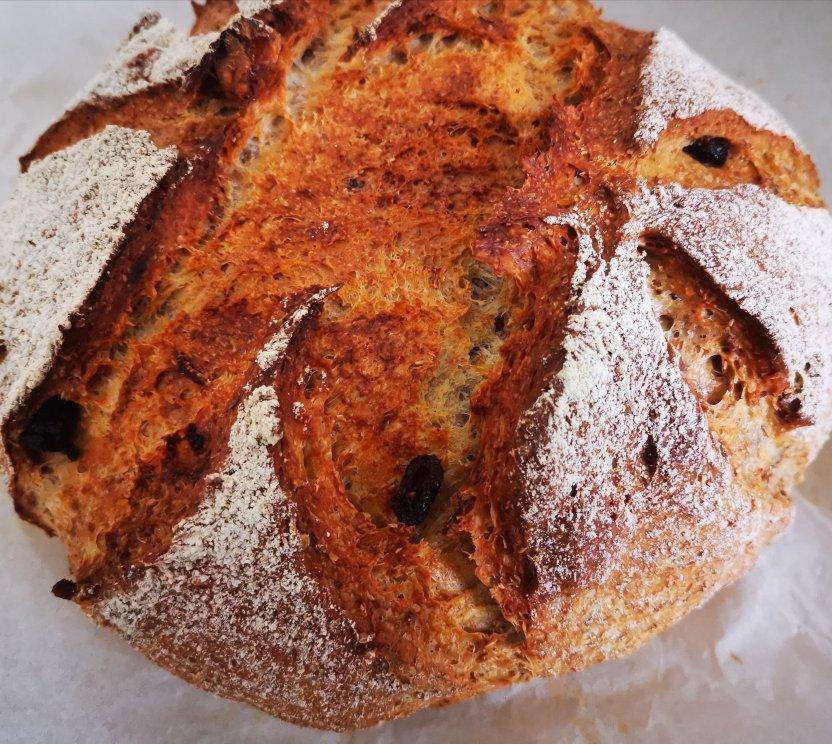 罗勒面包〈天然酵种＆新鲜酵母〉