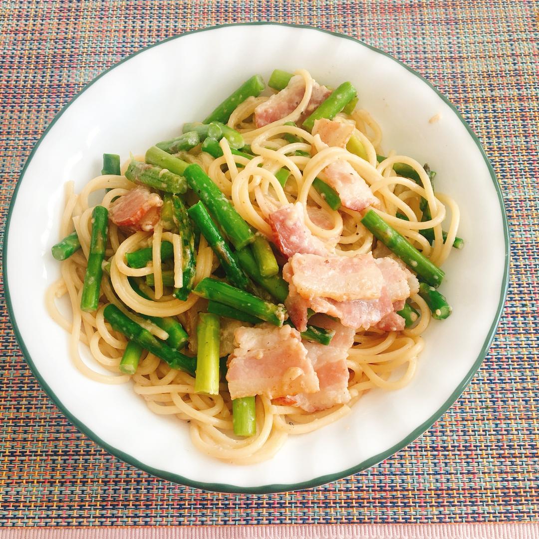 超简单的奶汁培根意面Carbonara