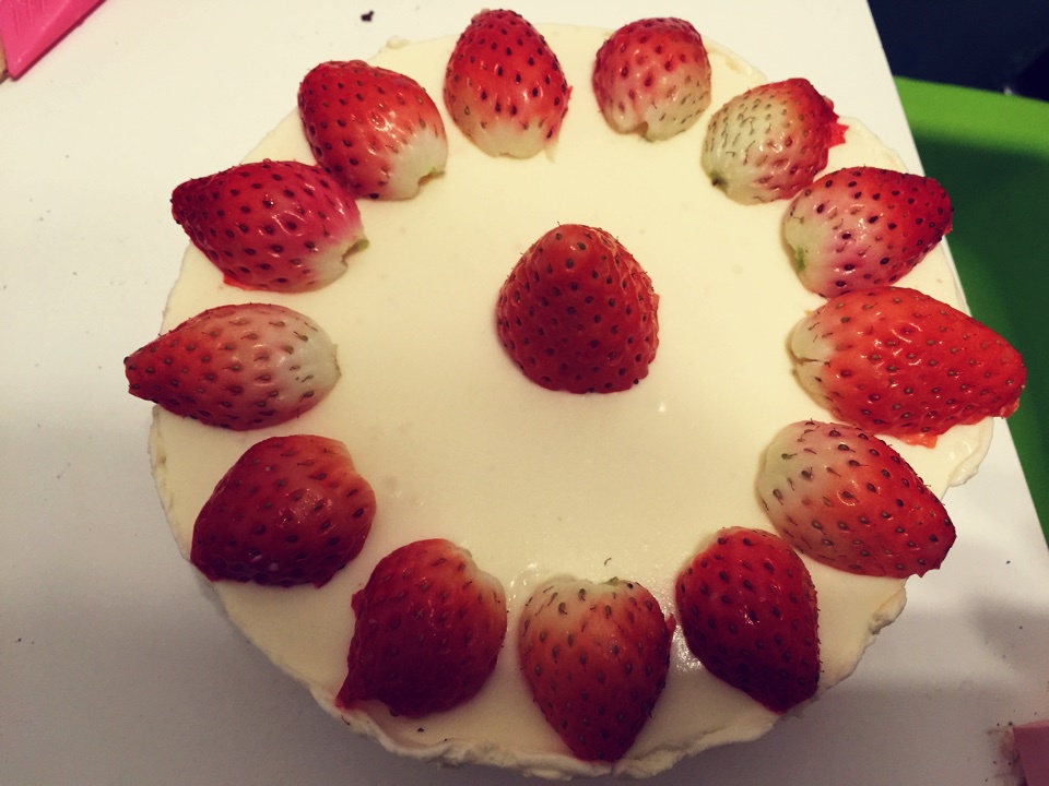 奶油冻芝士蛋糕（免烤，1:1配方）