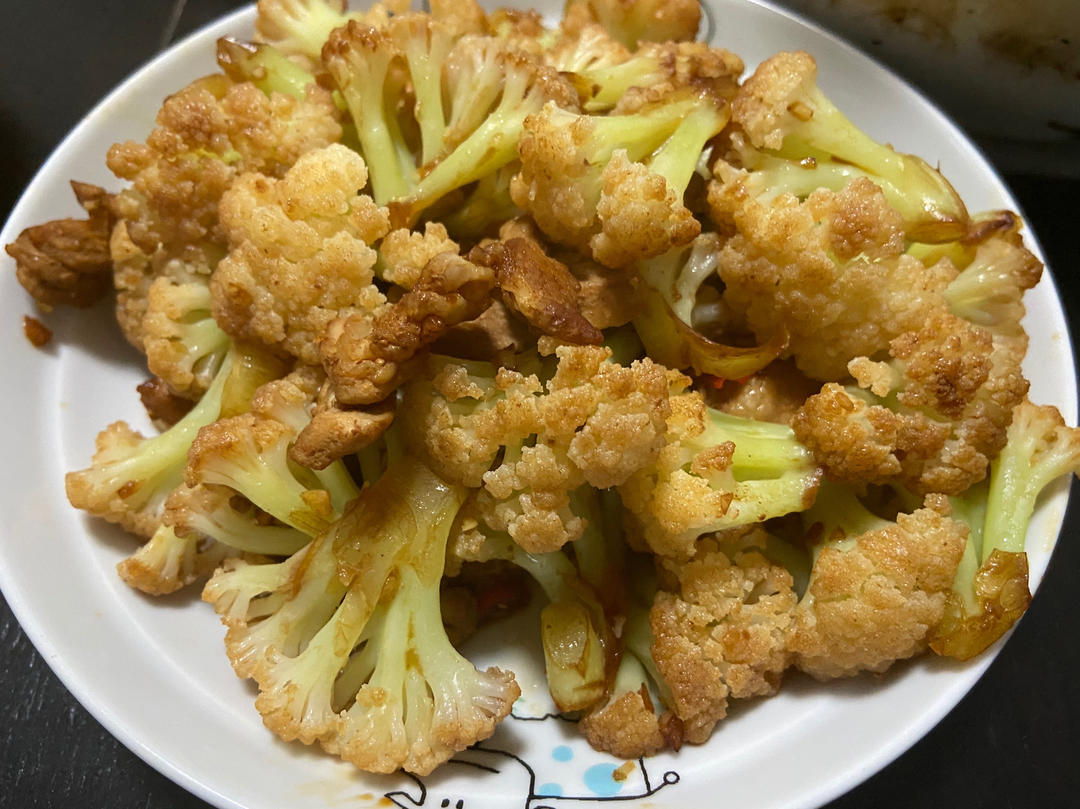 老丁的私房菜-干锅花菜