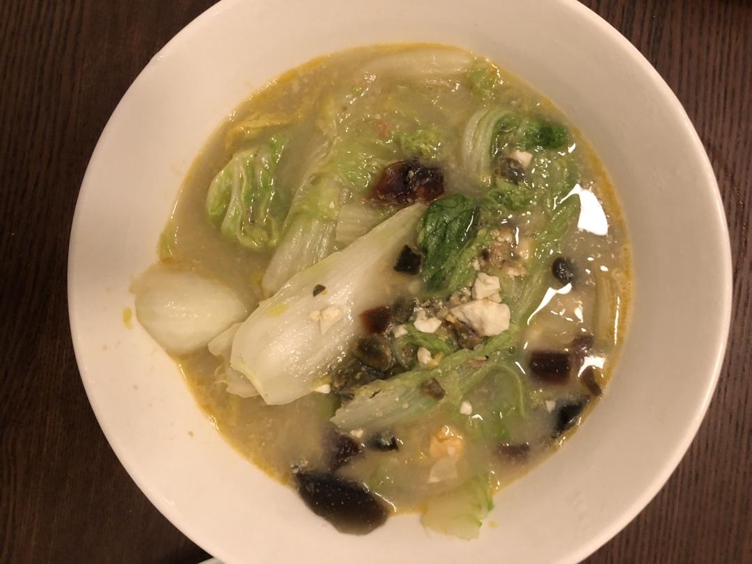 鲜掉眉毛的上汤娃娃菜
