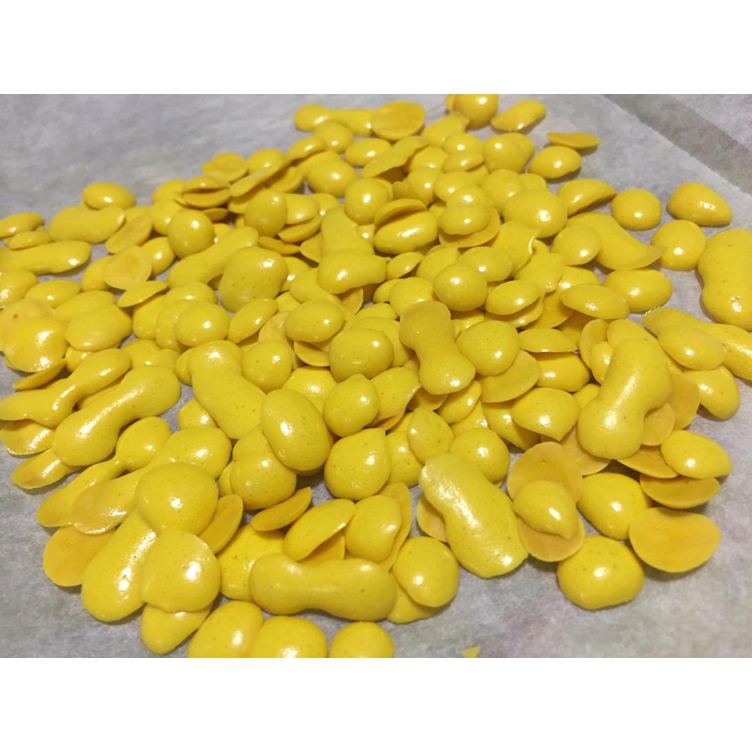 入口即化的无添加蛋黄溶豆
