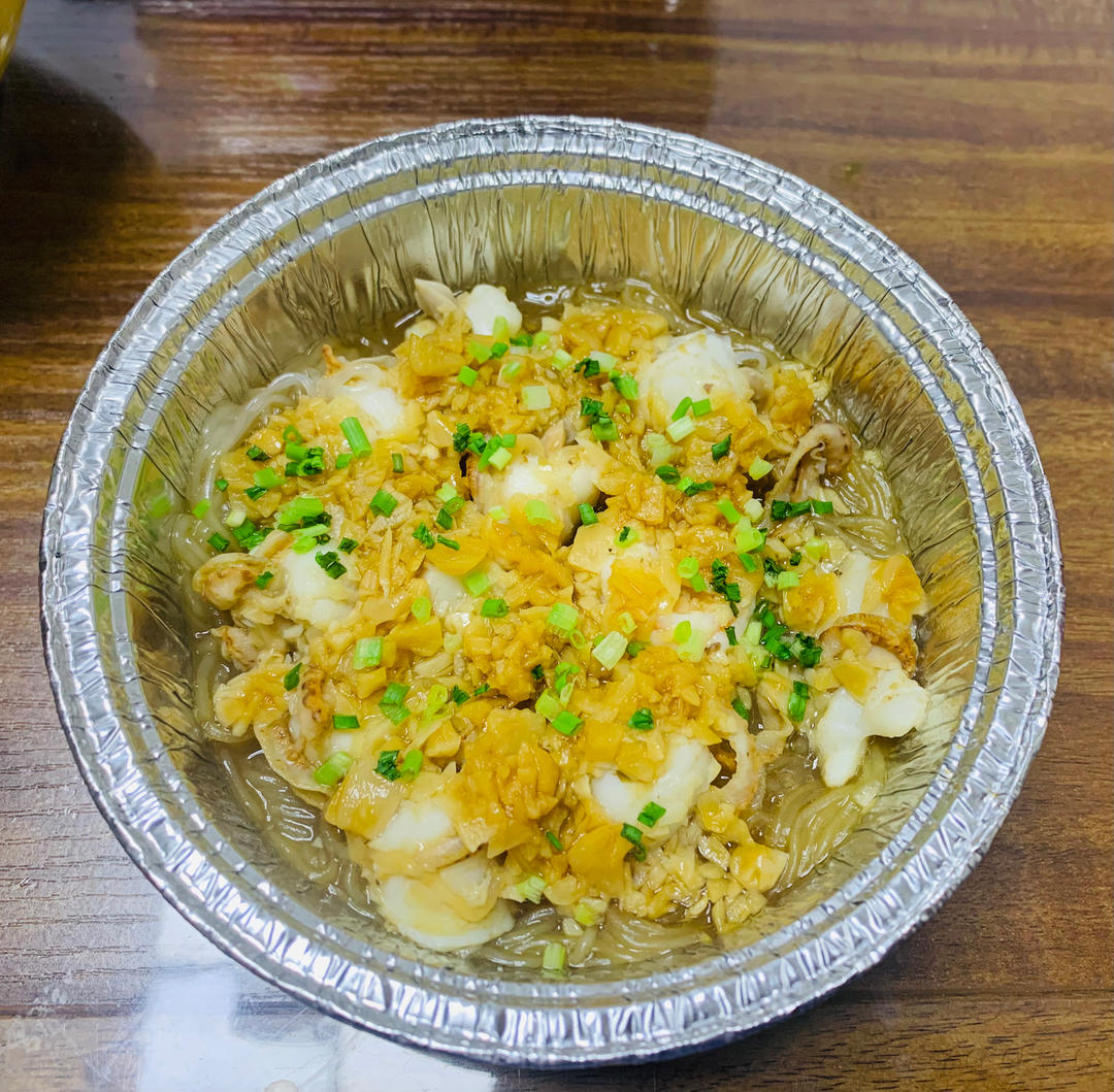 蒜蓉粉丝蒸扇贝