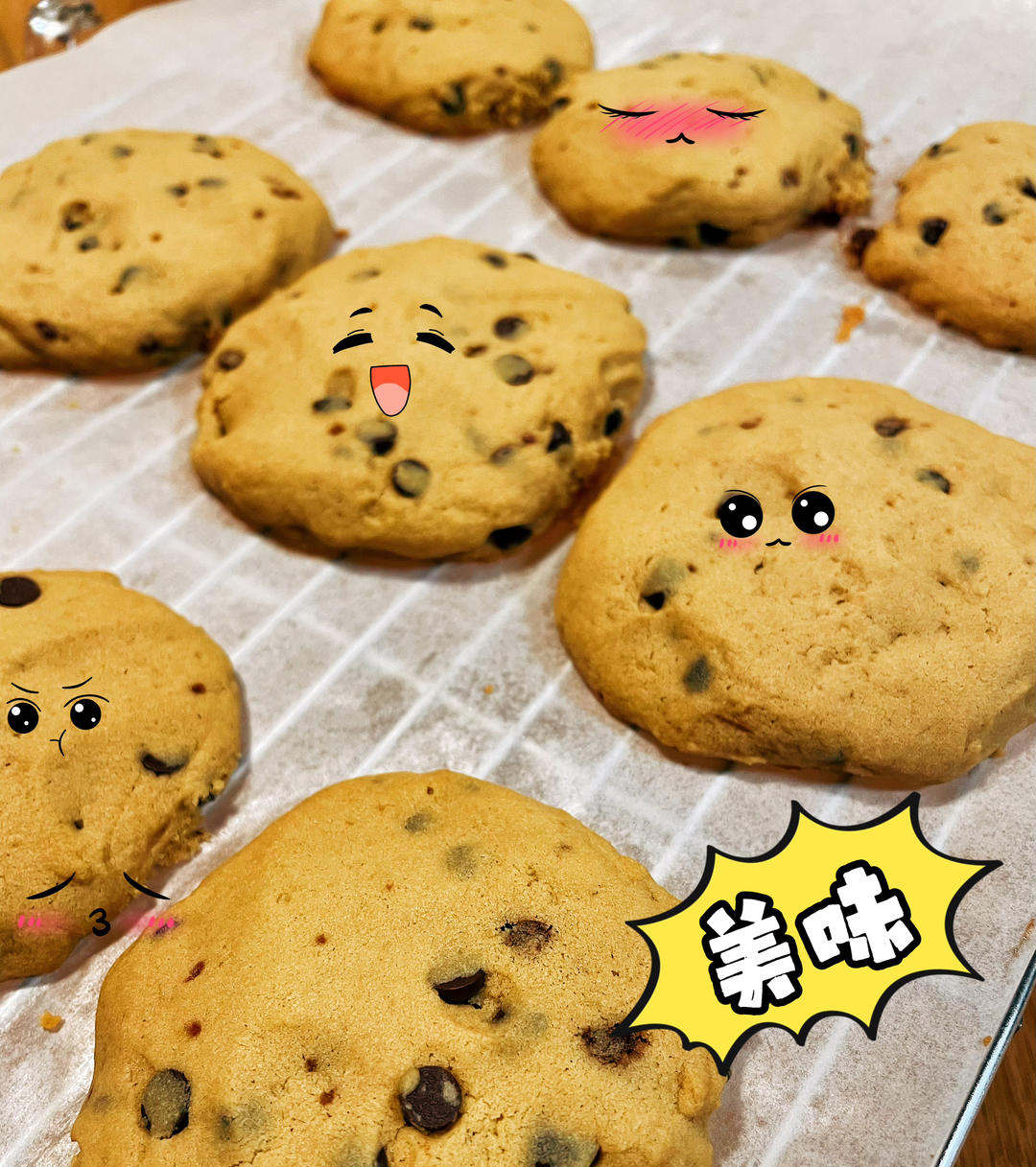 美味快手的经典美帝巧克力软曲奇