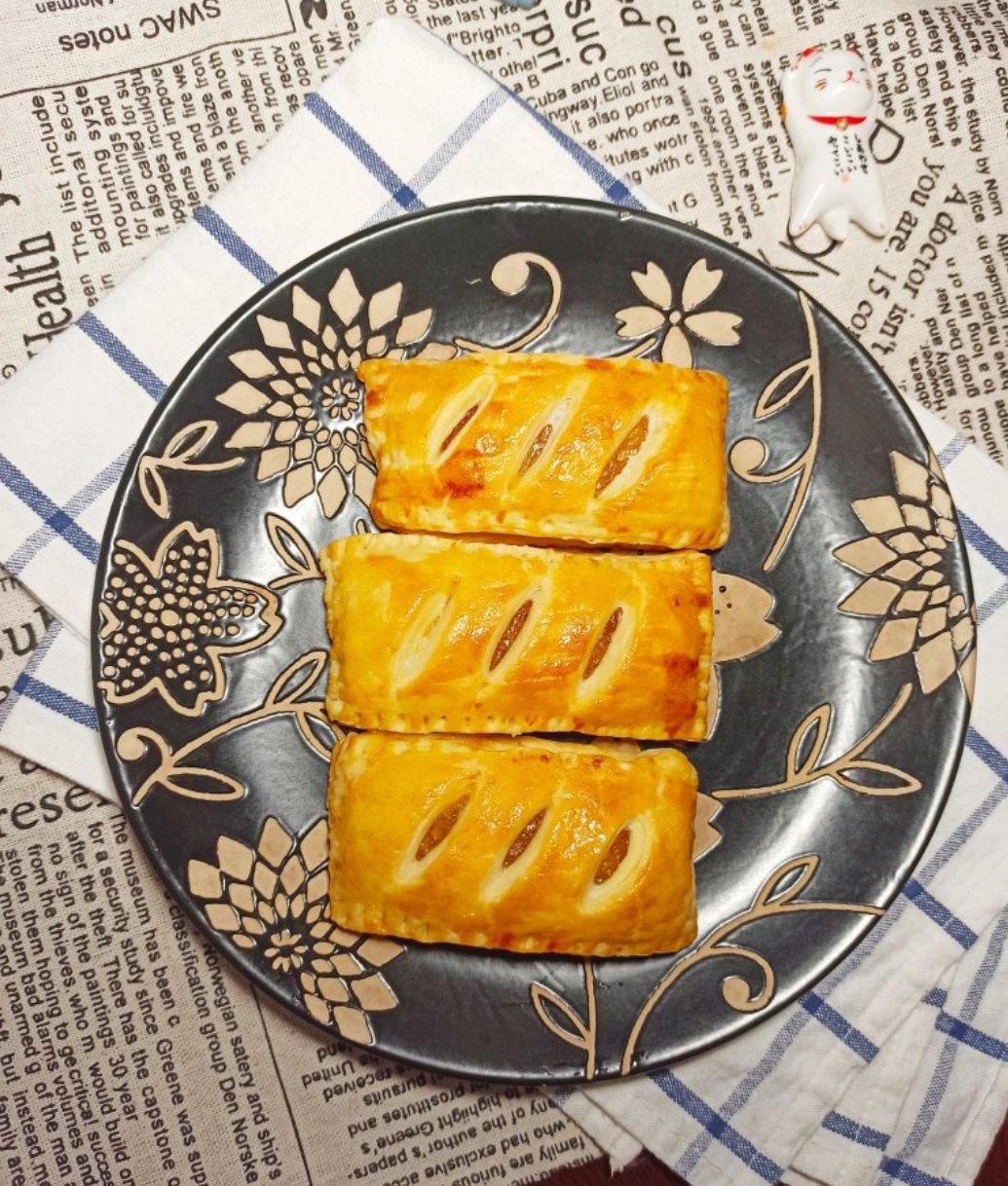 懒人早餐㊙️‼️手抓饼版果酱派