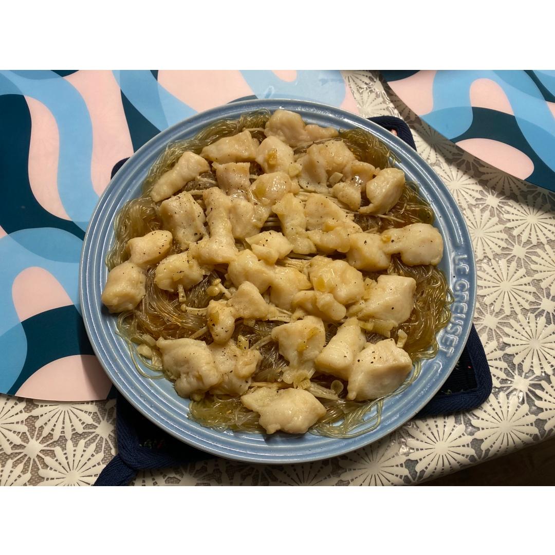 🔥吃不胖❗️蒜蓉粉丝龙利鱼❗️