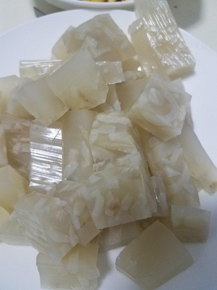 吃真正的胶原蛋白：水晶皮冻
