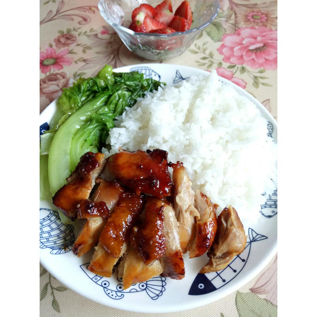 【照烧鸡腿饭】