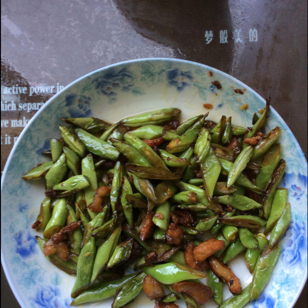 干煸豆角炒肉