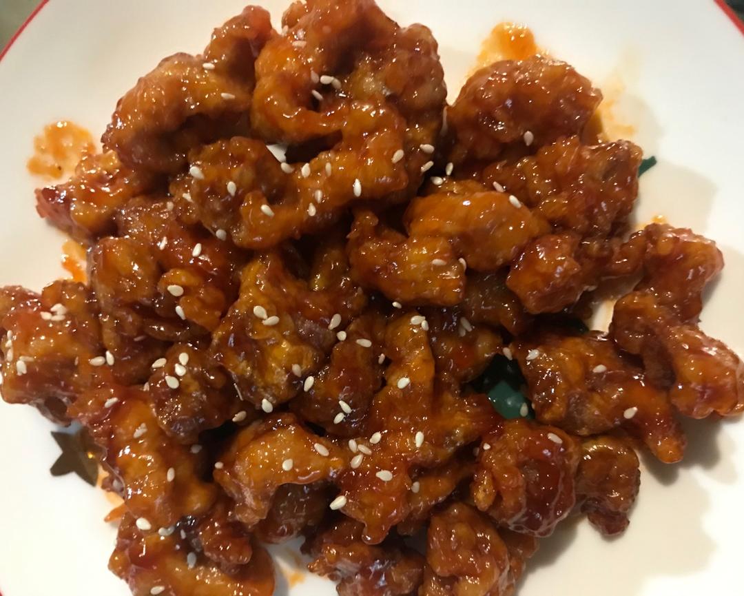 酸酸甜甜的糖醋肉，我分分钟光盘！！