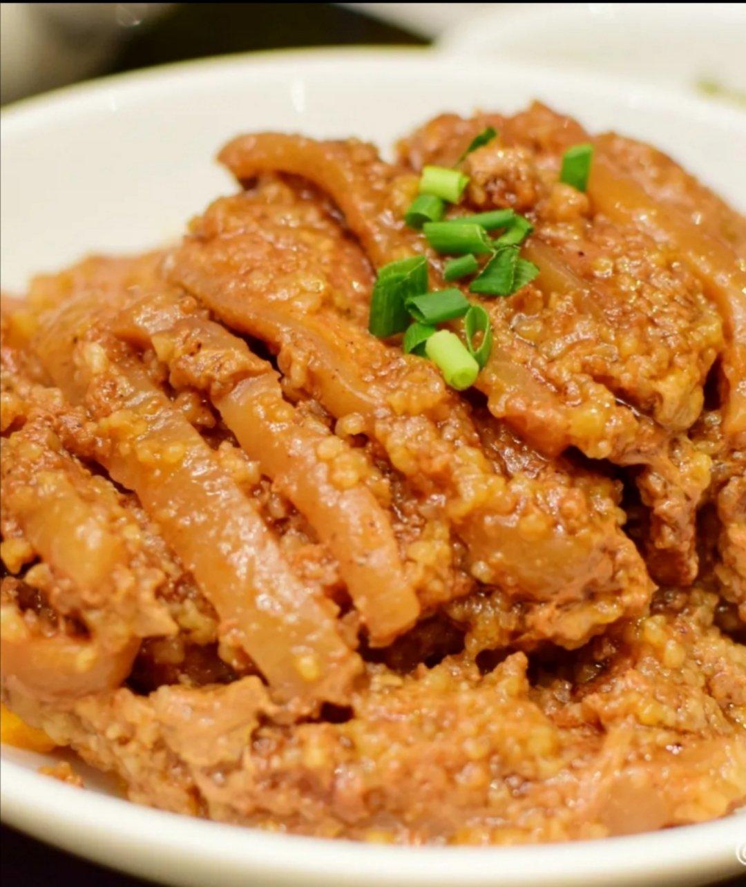 得到爸爸真传的川味粉蒸肉