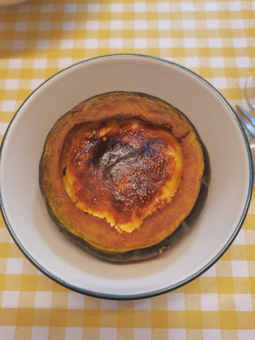 南瓜烤蛋奶（空气炸锅版）