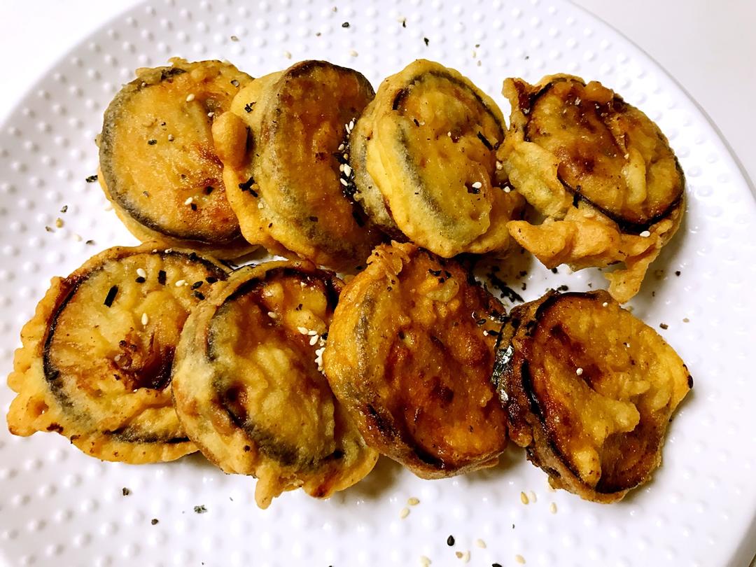 家·味道做的油炸茄盒