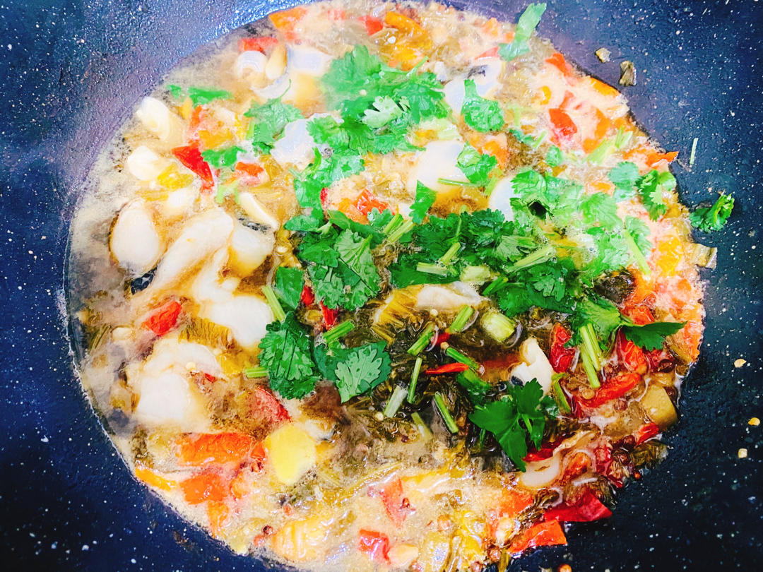 家常酸菜鱼（自制酸菜+巴沙鱼版）