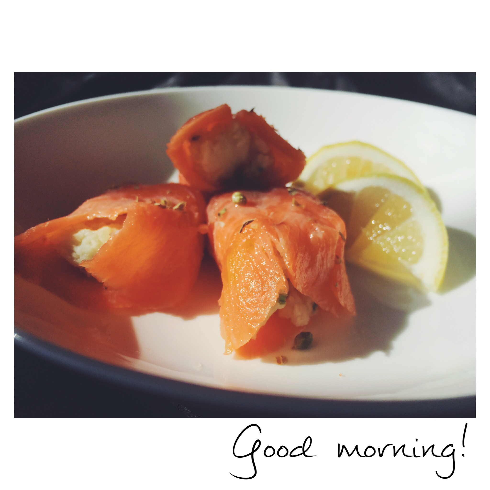 烟三文鱼土豆卷