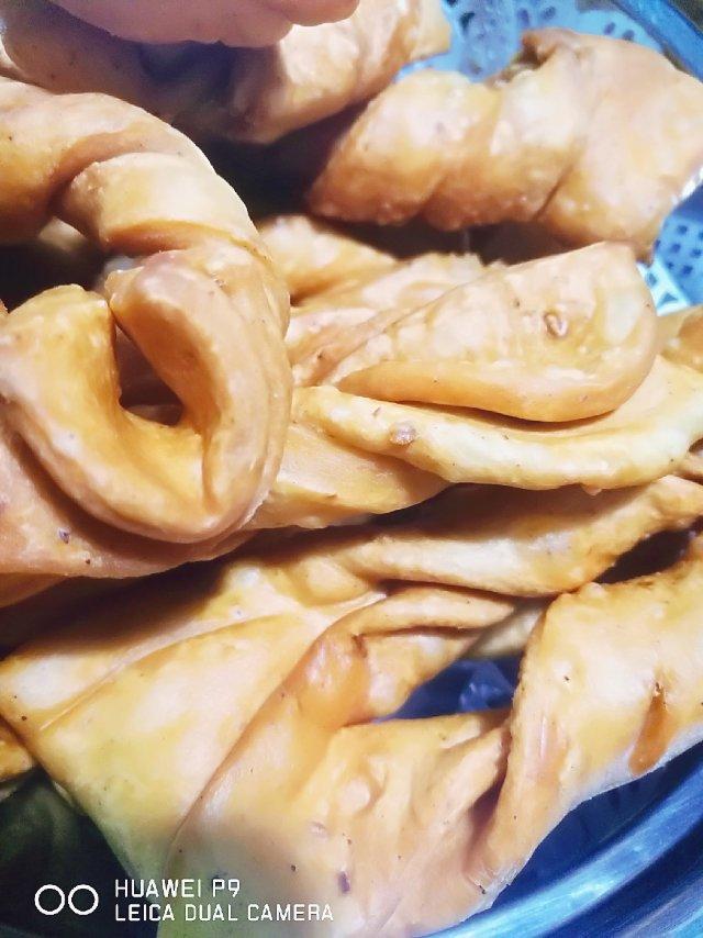 儿时年味  一口酥脆的椒盐排叉