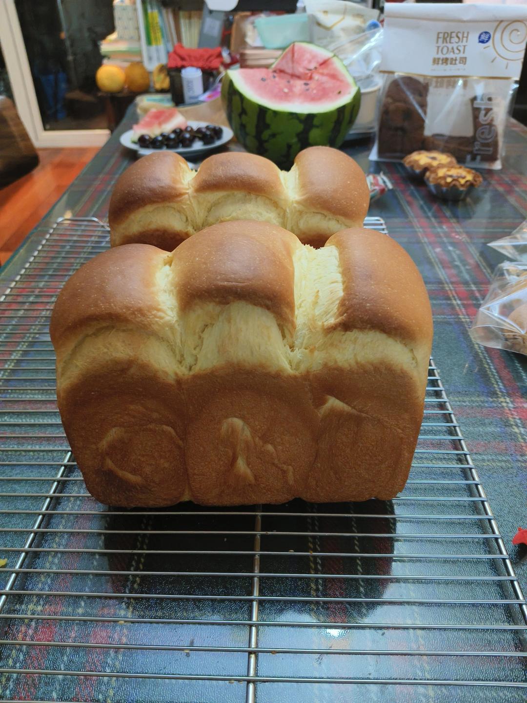 全蛋版本的直接法北海道吐司