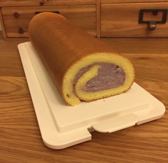 焦糖布丁-2做的日式棉花蛋糕卷