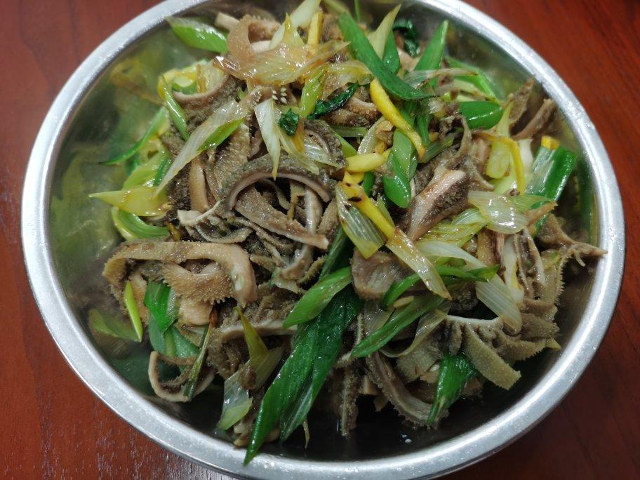 爆炒羊肚丝